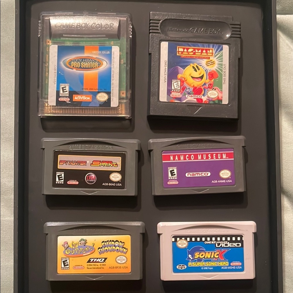 Nintendo Game Boy games Set of 6 preowned in good condition
